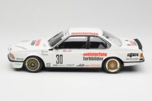 BMW 635CSi E24 Team Schnitzer Eterna #30 S. Bellof / S. Danner ETCC 1984 Minichamps 1:18 155832530 Metall — bild 3 av 6