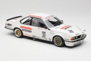 BMW 635CSi E24 Team Schnitzer Eterna #30 S. Bellof / S. Danner ETCC 1984 Minichamps 1:18 155832530 Metall — bild 4 av 6