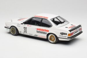 BMW 635CSi E24 Team Schnitzer Eterna #30 S. Bellof / S. Danner ETCC 1984 Minichamps 1:18 155832530 Metall — bild 5 av 6