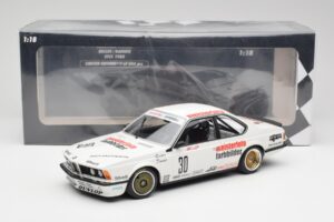 BMW 635CSi E24 Team Schnitzer Eterna #30 S. Bellof / S. Danner ETCC 1984 Minichamps 1:18 155832530 Metall — bild 6 av 6