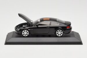 BMW 645i E63 Svart Minichamps 1:43 80420393306 Metall — bild 2 av 5