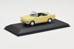 BMW 700 Cabriolet Gul Minichamps 1:43 BMW002 Metall — bild 2 av 4