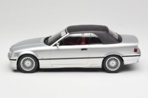 BMW Alpina B3 E36 3.2 Cabriolet Arctic Silver MCG 1:18 MCG18322 Metall — bild 4 av 8
