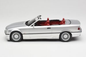 BMW Alpina B3 E36 3.2 Cabriolet Arctic Silver MCG 1:18 MCG18322 Metall — bild 5 av 8