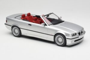 BMW Alpina B3 E36 3.2 Cabriolet Arctic Silver MCG 1:18 MCG18322 Metall — bild 6 av 8