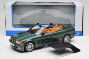 BMW Alpina B3 E36 3.2 Cabriolet Oxford Green MCG 1:18 MCG18321 Metall — bild 8 av 8