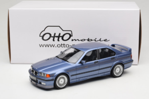 BMW Alpina B6 2.8 E36 Blue Metallic Otto 1:18 OT1180 Resin — bild 6 av 6