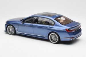 BMW Alpina B7 G12 Blå GT Spirit 1:18 GT465 Resin — bild 5 av 6