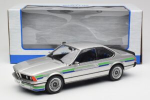 BMW Alpina B7 Turbo E24 Polaris Silver MCG 1:18 MCG18234 Metall — bild 6 av 6