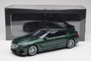 BMW Alpina B8 G16 Gran Coupe Alpina Grön GT Spirit 1:18 GT481 Resin — bild 6 av 6