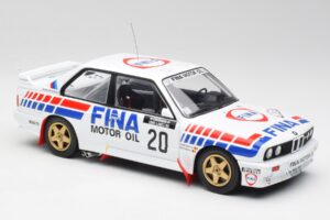 BMW E30 M3 #20 M. Duez / A. Lopes 1000 Lakes Rally 1989 IXO 1:18 18RMC132 Metall — bild 4 av 6