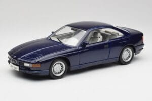 BMW E31 850i Mauritius Blå Maisto 1:18 438813100299 Metall
