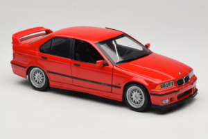 BMW 318is E36 Hellrot UT Models 1:18 180024302-R1 Metall — bild 6 av 8