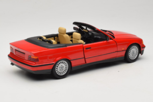 BMW 3 Series E36 Cabriolet Röd UT Models 1:18 BMW005 Metall — bild 3 av 8