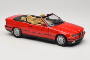 BMW 3 Series E36 Cabriolet Röd UT Models 1:18 BMW005 Metall — bild 6 av 8