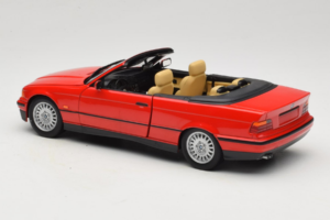 BMW 3 Series E36 Cabriolet Röd UT Models 1:18 BMW005 Metall — bild 7 av 8