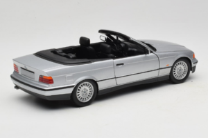 BMW 3 Series E36 Cabriolet Silver UT Models 1:18 BMW008 Metall — bild 3 av 8
