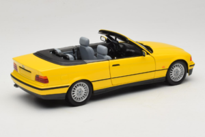 BMW 3 Series E36 Cabriolet Gul UT Models 1:18 BMW007 Metall — bild 3 av 8