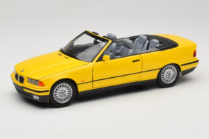 BMW 3 Series E36 Cabriolet Gul UT Models 1:18 BMW007 Metall