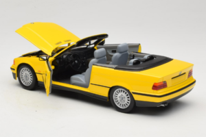 BMW 3 Series E36 Cabriolet Gul UT Models 1:18 BMW007 Metall — bild 5 av 8