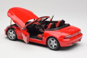 BMW Z3 E36 M Roadster Imola Röd UT Models 1:18 20411 Metall — bild 5 av 8