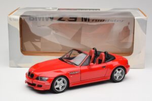 BMW Z3 E36 M Roadster Imola Röd UT Models 1:18 20411 Metall — bild 8 av 8