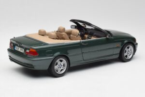 BMW 3 E46 Cabriolet Grön Kyosho 1:18 80430009757 Metall — bild 3 av 8