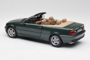 BMW 3 E46 Cabriolet Grön Kyosho 1:18 80430009757 Metall — bild 7 av 8