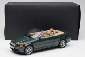 BMW 3 E46 Cabriolet Grön Kyosho 1:18 80430009757 Metall — bild 8 av 8