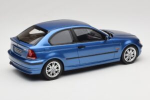 BMW 318ti E46 Compact Estoril Blue Otto 1:18 OT462 Resin — bild 2 av 6