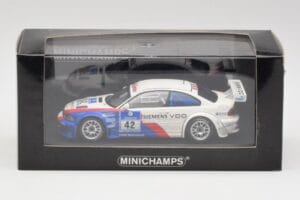 BMW M3 GTR E46 #42 J. Muller / D. Muller / H-J. Stuck / P. Lamy 24 Hours Nurburgring Winner 2004 Minichamps 1:43 444042342 Me — bild 4 av 4