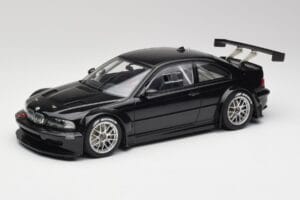 BMW M3 GTR E46 Plain Body Jet Svart AUTOart 1:18 80447 Metall