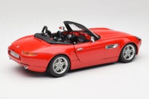 BMW Z8 E52 Röd Bburago 1:18 Z8001 Metall — bild 3 av 8