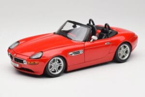 BMW Z8 E52 Röd Bburago 1:18 Z8001 Metall
