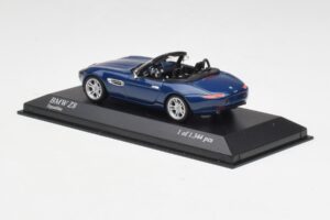BMW Z8 E52 Topas Blå Minichamps 1:43 431028740 Metall — bild 3 av 5