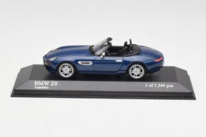 BMW Z8 E52 Topas Blå Minichamps 1:43 431028740 Metall
