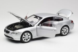 BMW 645Ci E63 Silver Kyosho 1:18 80430153285 Metall — bild 2 av 8