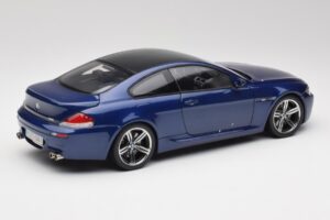 BMW M6 E63 Blå Kyosho 1:18 80430413351 Metall — bild 3 av 8