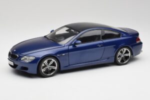 BMW M6 E63 Blå Kyosho 1:18 80430413351 Metall