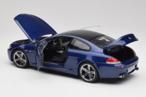 BMW M6 E63 Blå Kyosho 1:18 80430413351 Metall — bild 5 av 8