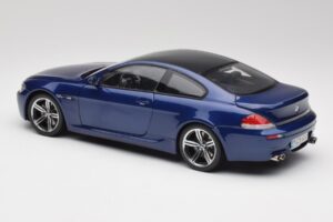BMW M6 E63 Blå Kyosho 1:18 80430413351 Metall — bild 7 av 8