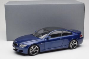 BMW M6 E63 Blå Kyosho 1:18 80430413351 Metall — bild 8 av 8