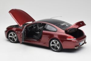 BMW M6 E63 Röd Kyosho 1:18 80430398134 Metall — bild 5 av 8