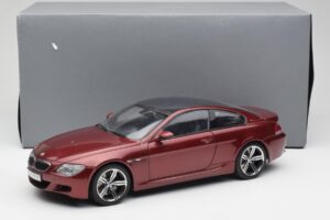BMW M6 E63 Röd Kyosho 1:18 80430398134 Metall — bild 8 av 8