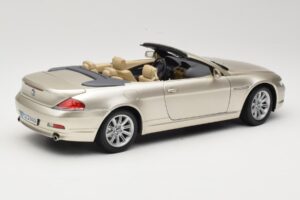 BMW 6 Series E64 Cabriolet Mineral Silver Metallic Kyosho 1:18 80430153437 Metall — bild 4 av 9