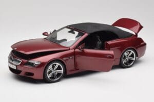 BMW M6 E64 Cabriolet Röd Kyosho 1:18 80430417423 Metall — bild 2 av 8