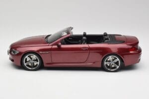BMW M6 E64 Cabriolet Röd Kyosho 1:18 80430417423 Metall — bild 4 av 8