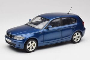 BMW 1 E87 Sydney Blå Kyosho 1:18 80430308600 Metall
