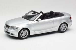 BMW 135i E88 Cabriolet Titan Silver Kyosho 1:18 80430427021 Metall