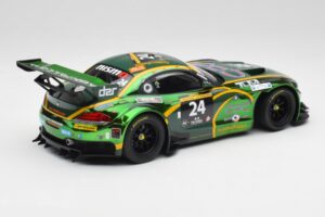 BMW Z4 E89 GT3 #24 Saudi Falcons K. Al Faisal / A. Binladen Dubai 24 Hours 2013 Minichamps 1:18 151132324 Metall — bild 2 av 6